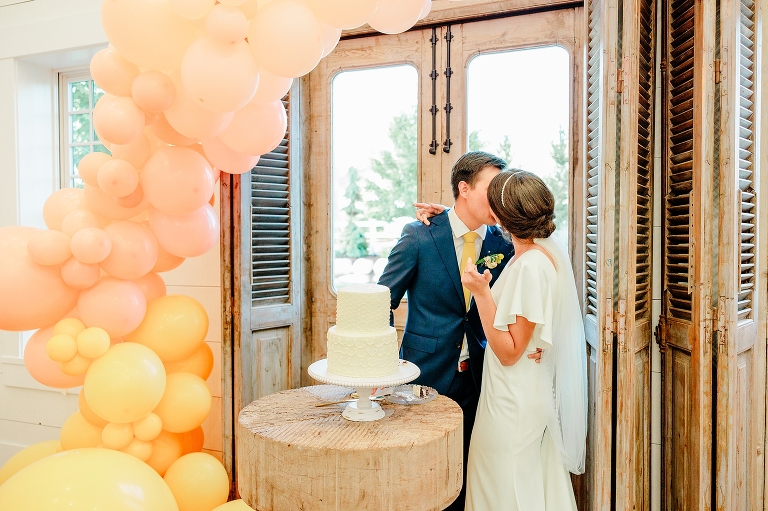 Walker Farms Wedding Reception + Orem LDS Temple Wedding | Ashley DeHart Photography