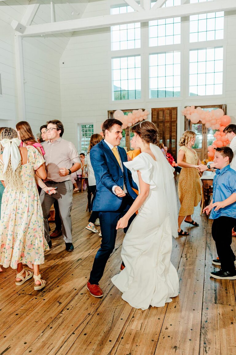 Walker Farms Wedding Reception + Orem LDS Temple Wedding | Ashley DeHart Photography