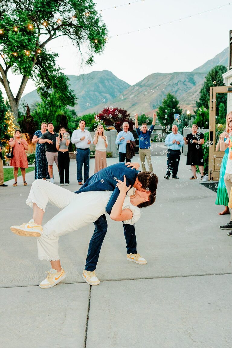 Walker Farms Wedding Reception + Orem LDS Temple Wedding | Ashley DeHart Photography