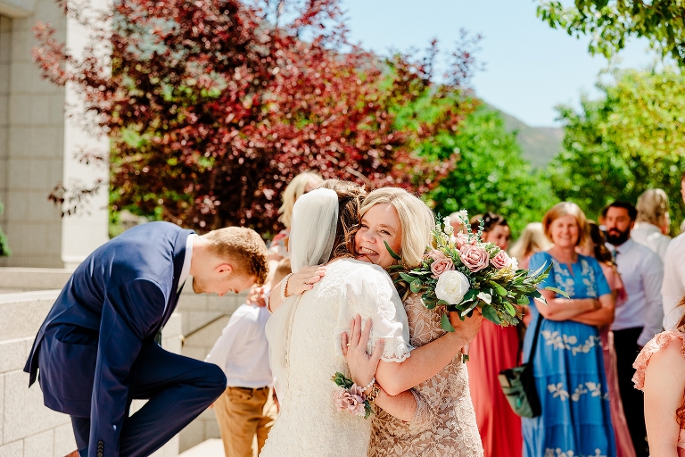 Draper Temple Wedding + Backyard Reception | Utah Wedding Photographer Ashley DeHart