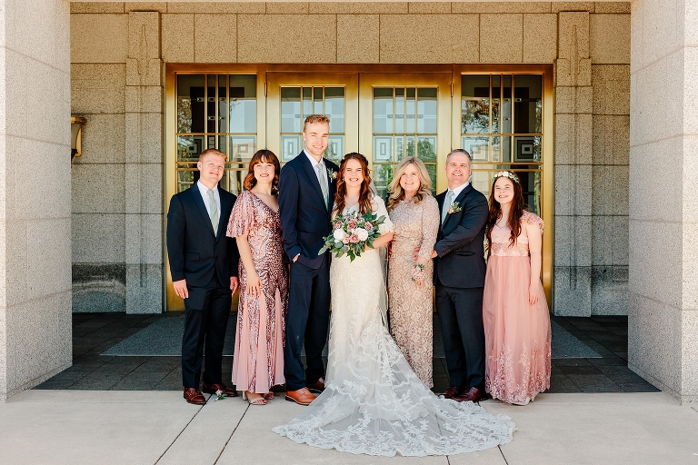 Draper Temple Wedding + Backyard Reception | Utah Wedding Photographer Ashley DeHart