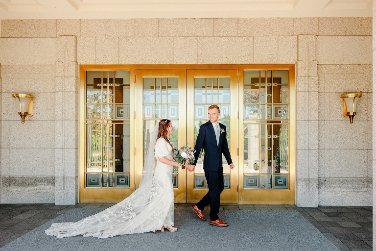 Draper Temple Wedding + Backyard Reception | Utah Wedding Photographer Ashley DeHart