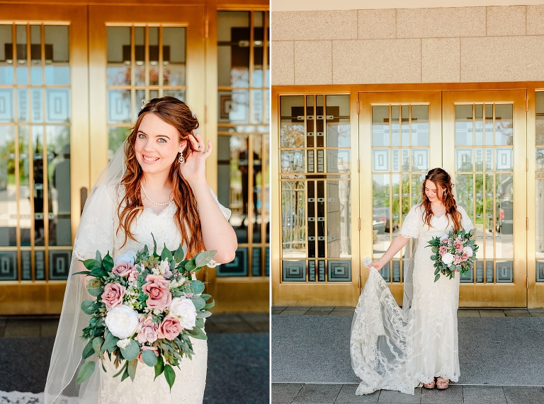 Draper Temple Wedding + Backyard Reception | Utah Wedding Photographer Ashley DeHart