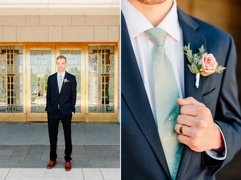 Draper Temple Wedding + Backyard Reception | Utah Wedding Photographer Ashley DeHart