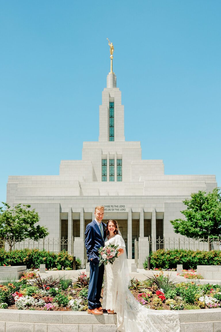 Draper Temple Wedding + Backyard Reception | Utah Wedding Photographer Ashley DeHart