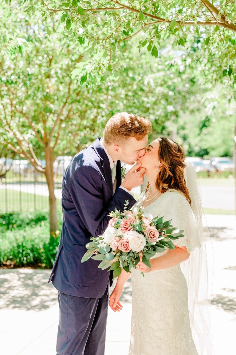 Draper Temple Wedding + Backyard Reception | Utah Wedding Photographer Ashley DeHart