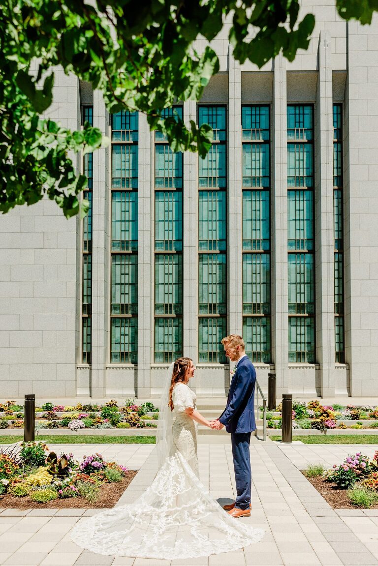 Draper Temple Wedding + Backyard Reception | Utah Wedding Photographer Ashley DeHart
